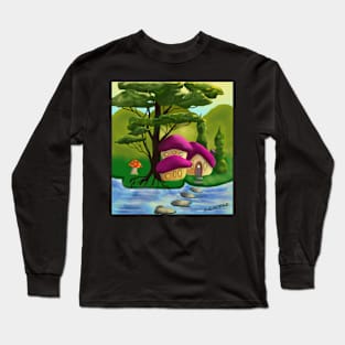 Mushroom House Long Sleeve T-Shirt